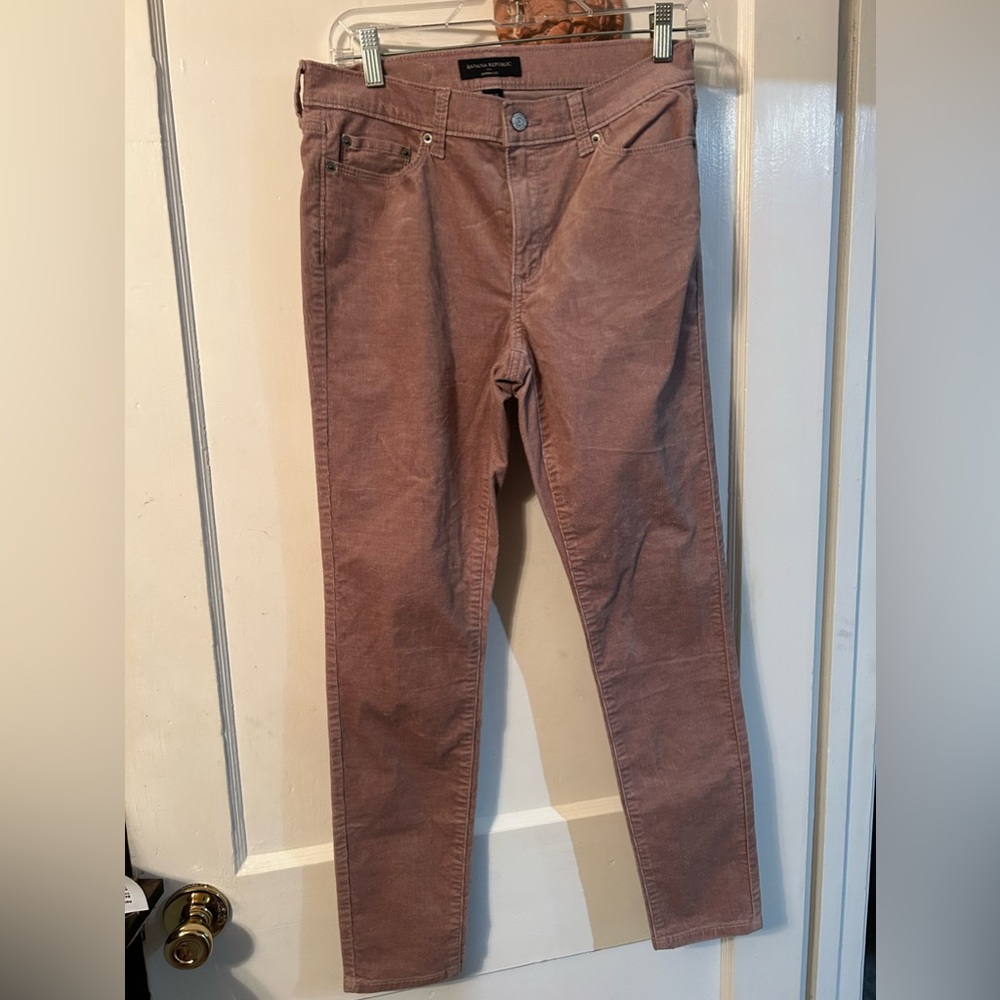 Banana republic pink skinny jeans 28/6 almost new